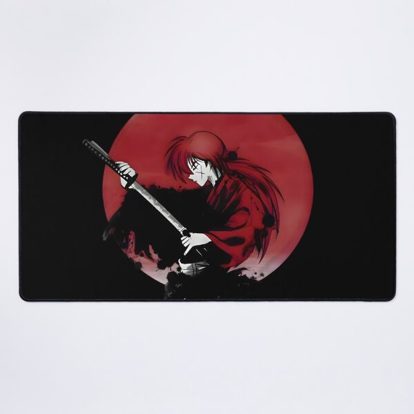 Item preview, The Blood Sun Samurai - Himura Kenshin Ink Splatter Manga Art designed and sold by Teenkai.