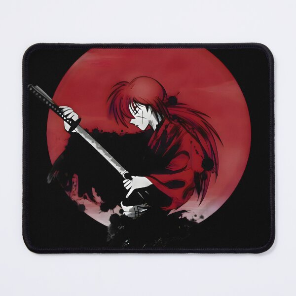 Item preview, The Blood Sun Samurai - Himura Kenshin Ink Splatter Manga Art designed and sold by Teenkai.
