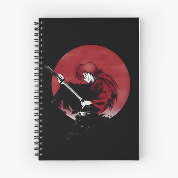 Item preview, The Blood Sun Samurai - Himura Kenshin Ink Splatter Manga Art designed and sold by Teenkai.