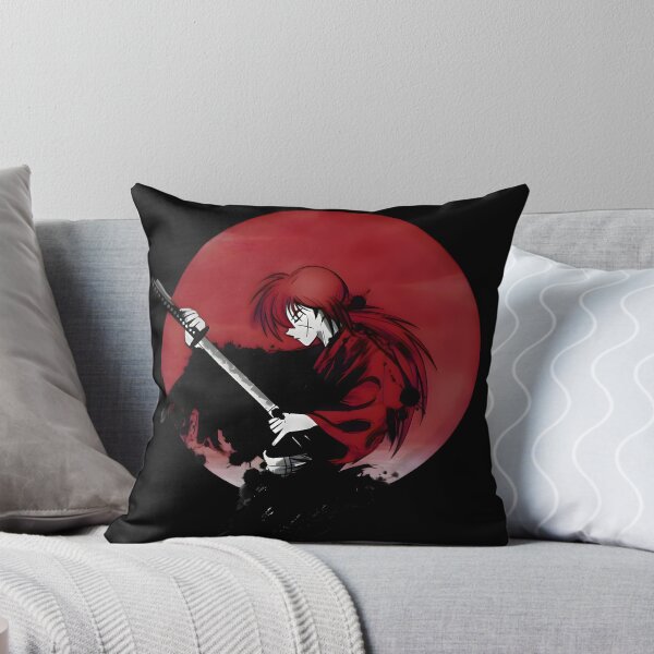 Item preview, The Blood Sun Samurai - Himura Kenshin Ink Splatter Manga Art designed and sold by Teenkai.