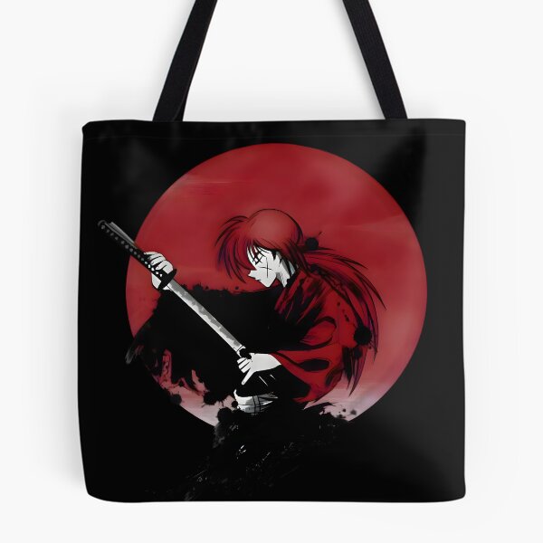 Item preview, The Blood Sun Samurai - Himura Kenshin Ink Splatter Manga Art designed and sold by Teenkai.