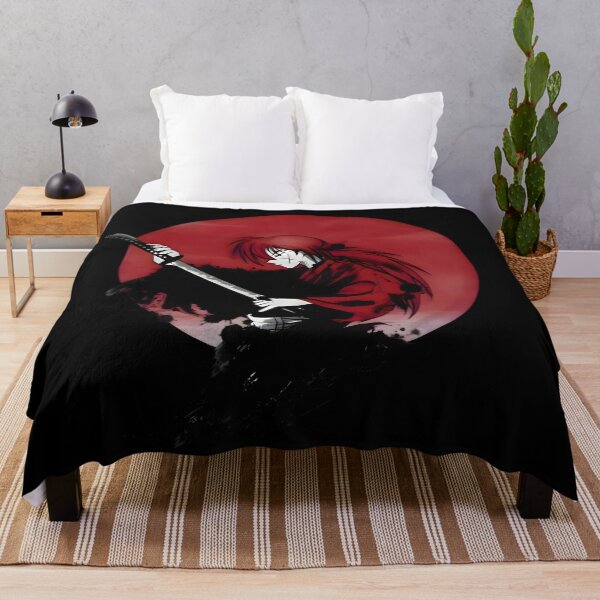 Item preview, The Blood Sun Samurai - Himura Kenshin Ink Splatter Manga Art designed and sold by Teenkai.