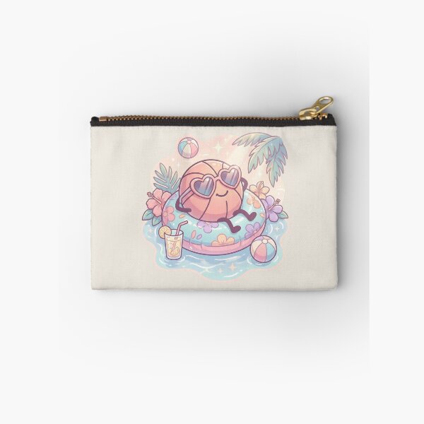 Item preview, Cute Summer Basketball Pastel Pool Vibes designed and sold by MythicCotton.