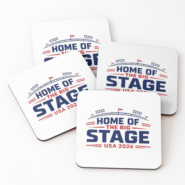 Item preview, HOME OF THE BIG STAGE. Football Soccer World Cup USA 2026 designed and sold by PerfectMatch.