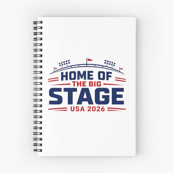 Item preview, HOME OF THE BIG STAGE. Football Soccer World Cup USA 2026 designed and sold by PerfectMatch.