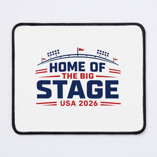 Item preview, HOME OF THE BIG STAGE. Football Soccer World Cup USA 2026 designed and sold by PerfectMatch.