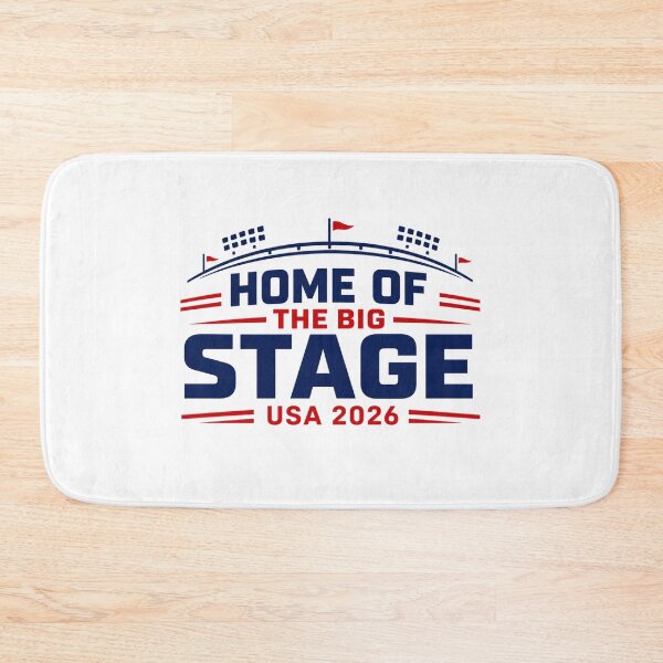 Item preview, HOME OF THE BIG STAGE. Football Soccer World Cup USA 2026 designed and sold by PerfectMatch.