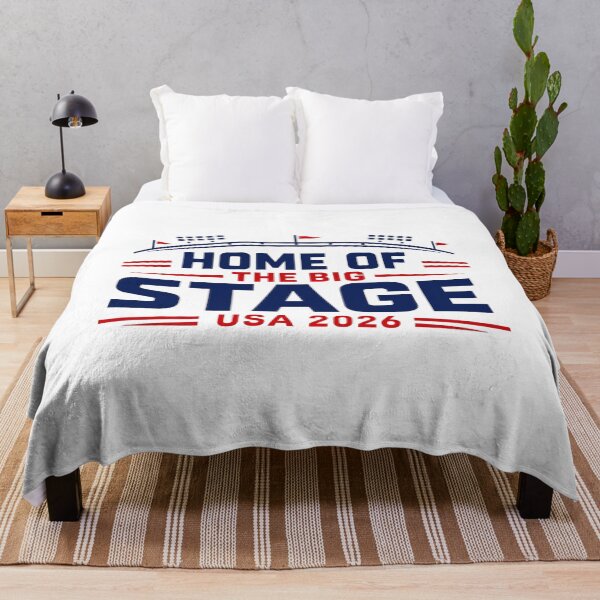 Item preview, HOME OF THE BIG STAGE. Football Soccer World Cup USA 2026 designed and sold by PerfectMatch.