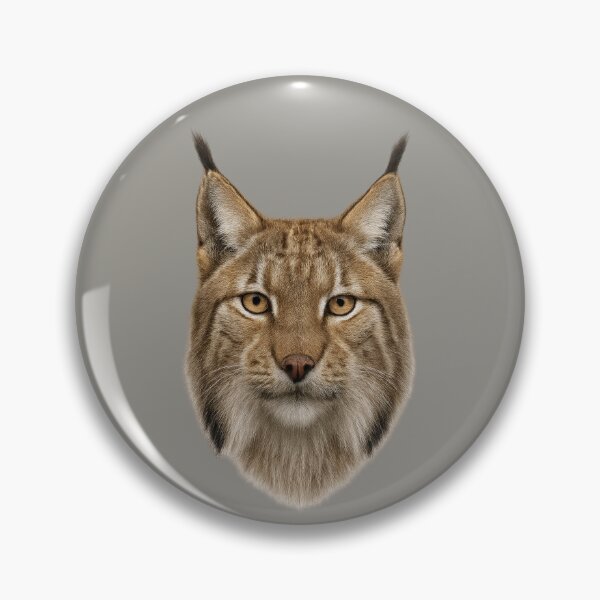 Item preview, Lynx Wild Face Minimal Wildlife Logo designed and sold by BROHLine Studio.