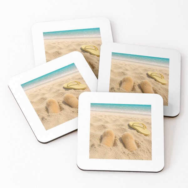 Item preview, Buried Cat Paws on the Beach designed and sold by LovelyCatGalaxy.