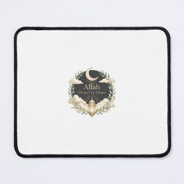 Item preview, Allah Hears Every Whisper Sticker | Islamic Comfort Quote | Muslim Faith Reminder Design designed and sold by echoesoftawakkul.