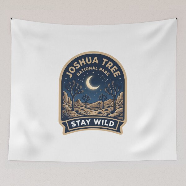 Item preview, Joshua Tree National Park Stay Wild Travel Adventure Wilderness designed and sold by Simsimah26Parks.