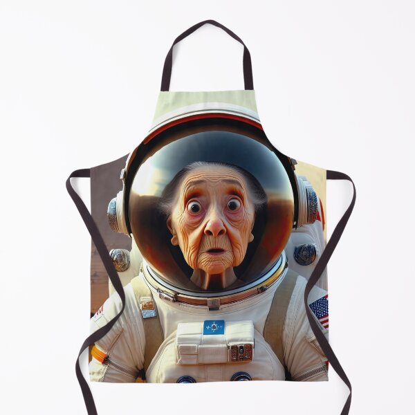 Item preview, Old Woman in a space suit on Mars designed and sold by Colin Bentham.