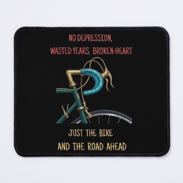 Item preview, Just the Bike and the Road Ahead - Cycling Therapy designed and sold by Stefanrajzer.