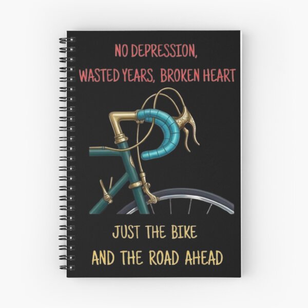 Item preview, Just the Bike and the Road Ahead - Cycling Therapy  designed and sold by Stefanrajzer.