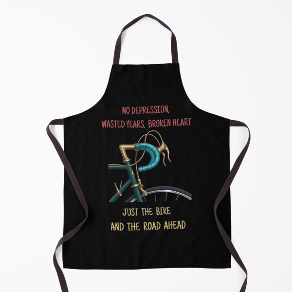 Item preview, Just the Bike and the Road Ahead - Cycling Therapy designed and sold by Stefanrajzer.