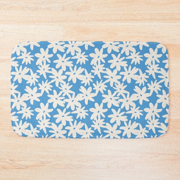 Item preview, Blue Daisy Floral Pattern designed and sold by Kusaka.art.