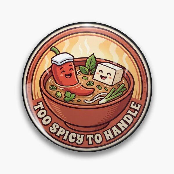 Item preview, Too Spicy To Handle Pho Noodle Bowl designed and sold by Oommen Studio .