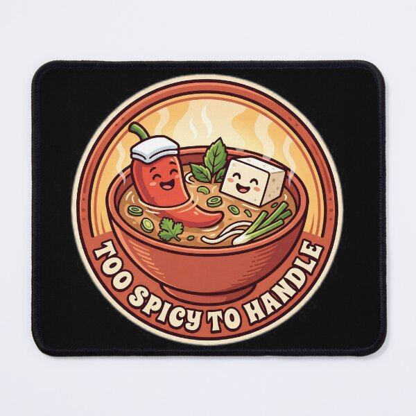 Item preview, Too Spicy To Handle Pho Noodle Bowl designed and sold by Oommen Studio .