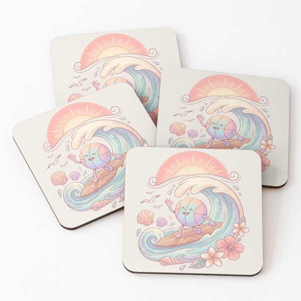 Item preview, Pastel Surfing Basketball Wave Bliss designed and sold by MythicCotton.