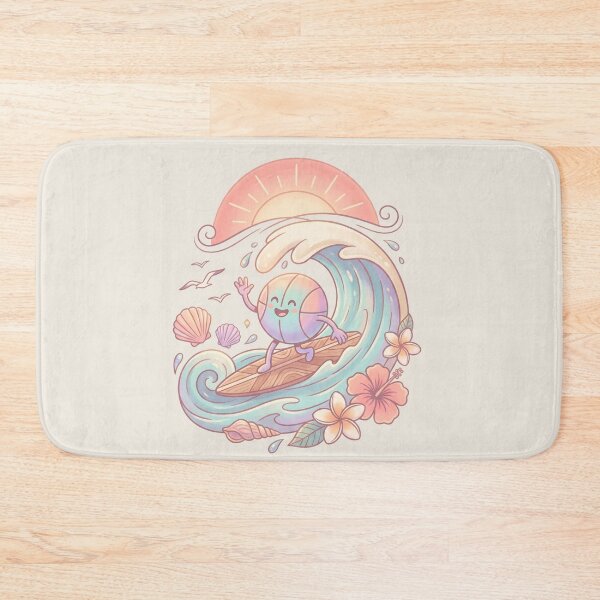 Item preview, Pastel Surfing Basketball Wave Bliss designed and sold by MythicCotton.
