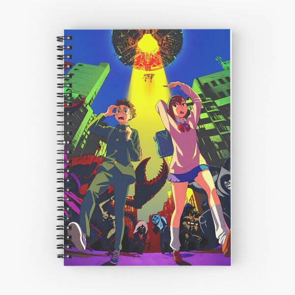 Item preview, Dan Da Dan Alien Encounter Anime Art – Retro Sci Fi Manga Aesthetic designed and sold by PosterFuel.
