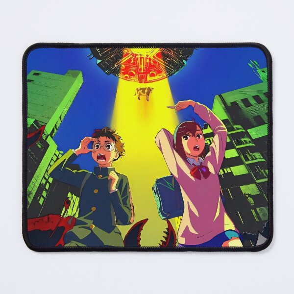 Item preview, Dan Da Dan Alien Encounter Anime Art – Retro Sci Fi Manga Aesthetic designed and sold by PosterFuel.