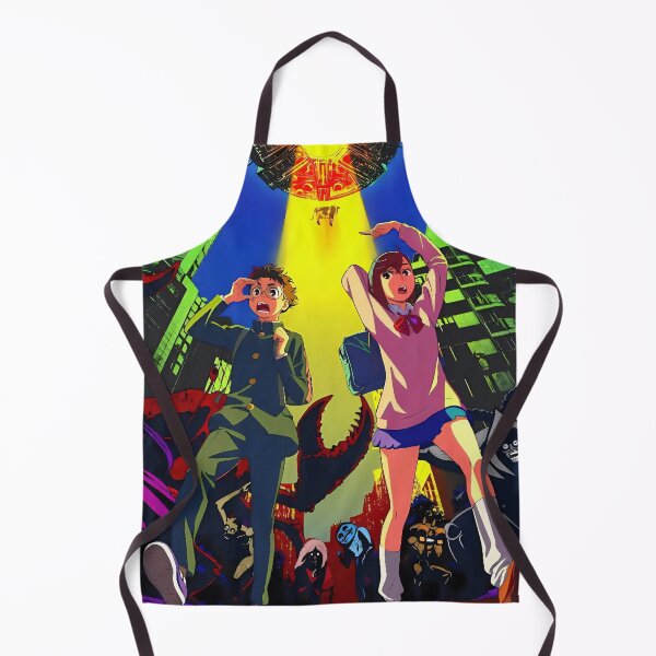 Item preview, Dan Da Dan Alien Encounter Anime Art – Retro Sci Fi Manga Aesthetic designed and sold by PosterFuel.