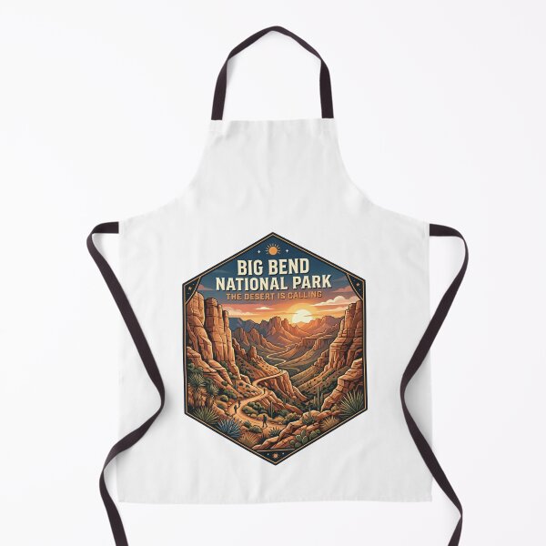 Item preview, Big Bend National Park The Desert Is Calling Travel Hiking Nature Lovers designed and sold by Simsimah26Parks.