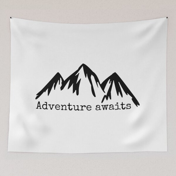Item preview, Mountain - Adventure Awaits designed and sold by PublicArtDesign.
