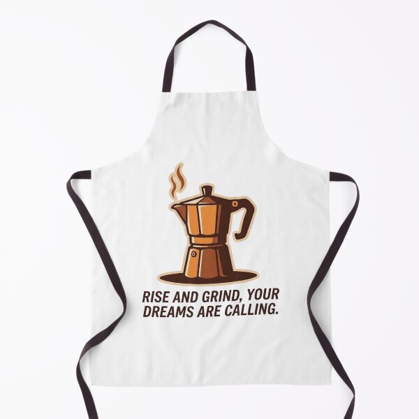 Item preview, Rise And Grind Vintage Moka Pot designed and sold by GiggleInkTees.