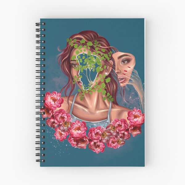 Item preview, Surrealist Botanical Portrait Metamorphosis designed and sold by Skayana.