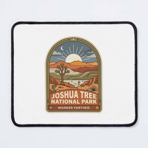 Item preview, Joshua Tree National Park Wander Farther Travel National Parks Hiking Adventure Souvenir designed and sold by Simsimah26Parks.