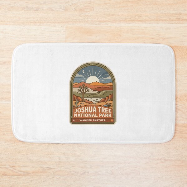 Item preview, Joshua Tree National Park Wander Farther Travel National Parks Hiking Adventure Souvenir designed and sold by Simsimah26Parks.