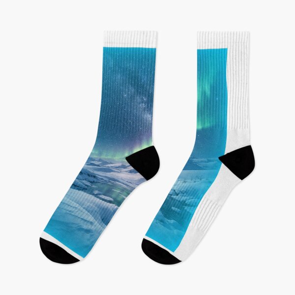 Item preview, Aurora snow landscape designed and sold by SeanTee.