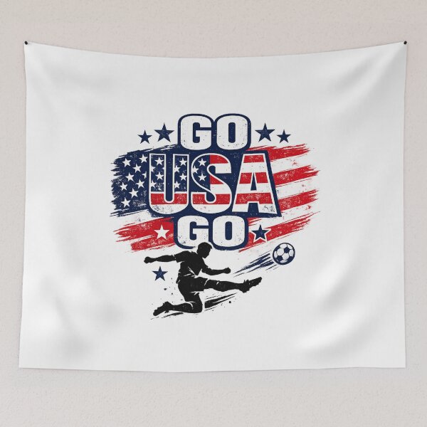 Item preview, GO USA GO. Football Soccer World Cup 2026 USA designed and sold by PerfectMatch.