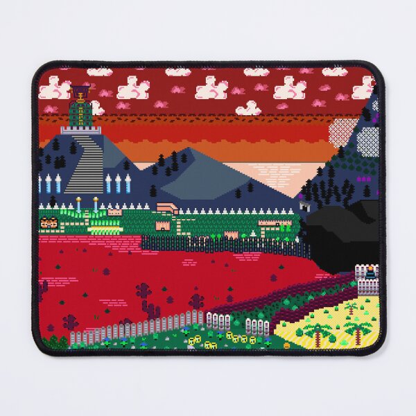 Item preview, Twilight landscape in pixel art designed and sold by NekoPunkShop.