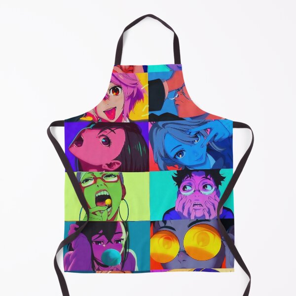 Item preview, Dan Da Dan Character Collage Anime Art – Neon Manga Aesthetic designed and sold by PosterFuel.