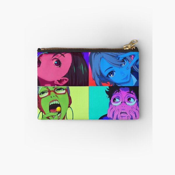 Item preview, Dan Da Dan Character Collage Anime Art – Neon Manga Aesthetic designed and sold by PosterFuel.