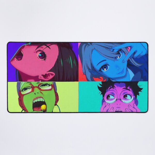 Item preview, Dan Da Dan Character Collage Anime Art – Neon Manga Aesthetic designed and sold by PosterFuel.
