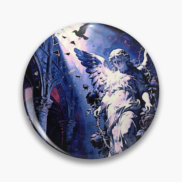 Item preview, Dark Gothic Art &amp; Fine Art Prints (1:1 Square Posters) designed and sold by Cyber-ART-Studio.