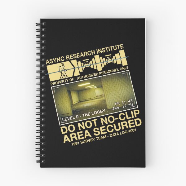 Item preview, Backrooms Level 0 Research Institute Warning Poster Vintage VHS Found Footage Liminal Space Horror Design designed and sold by Kate1art.