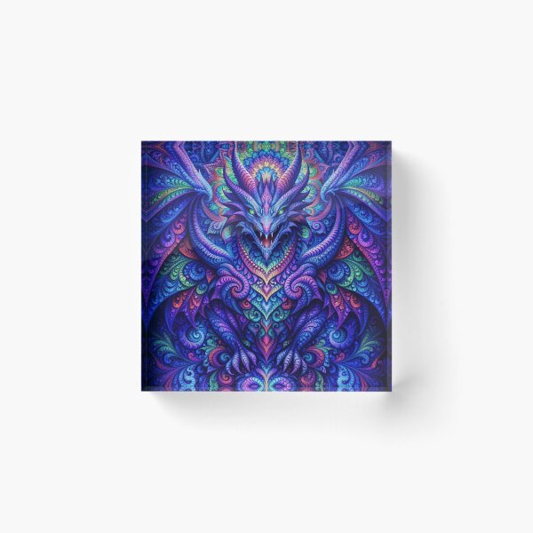 Item preview, Psychedelic Dragon designed and sold by Newstreams.