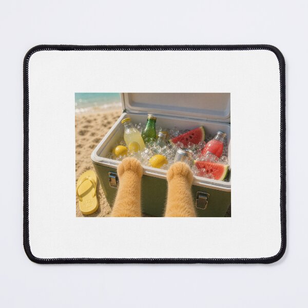 Item preview, Kitten Searching the Cooler for Snacks designed and sold by LovelyCatGalaxy.