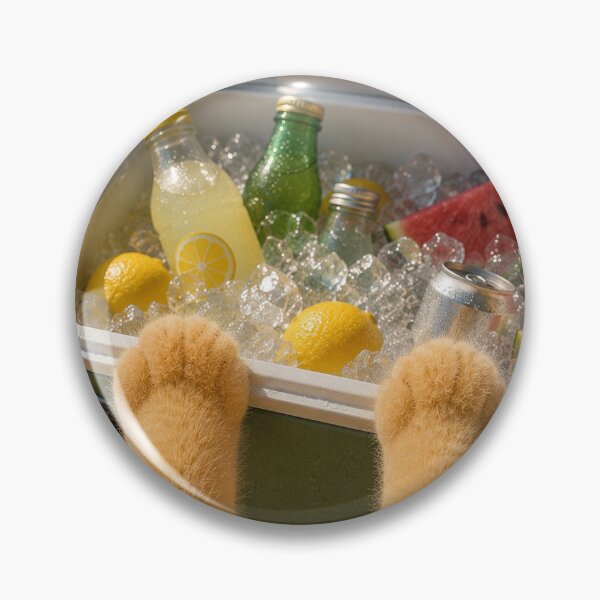 Item preview, Kitten Searching the Cooler for Snacks designed and sold by LovelyCatGalaxy.