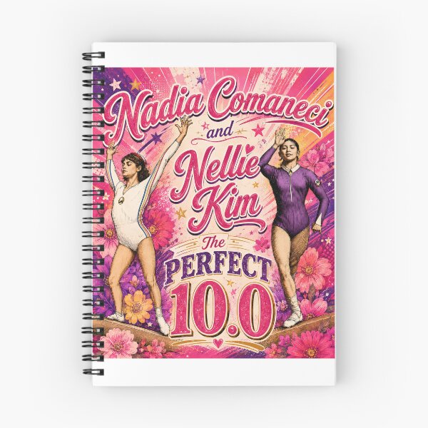 Item preview, Nadia Comaneci Nellie Kim gymnasts perfect 10 designed and sold by Karen Louise Hollis.