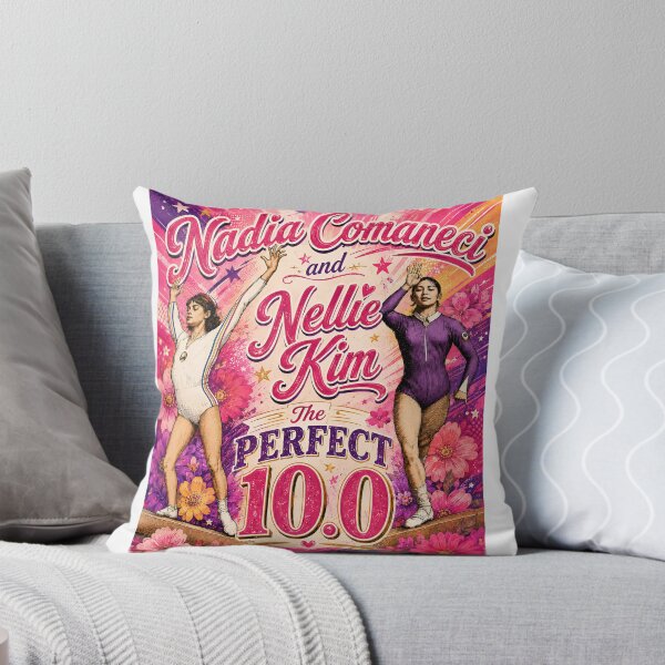 Item preview, Nadia Comaneci Nellie Kim gymnasts perfect 10 designed and sold by Karen Louise Hollis.