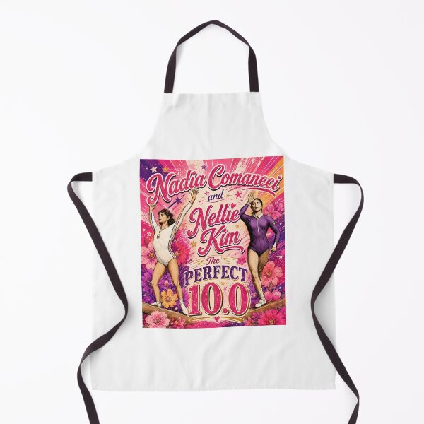 Item preview, Nadia Comaneci Nellie Kim gymnasts perfect 10 designed and sold by Karen Louise Hollis.