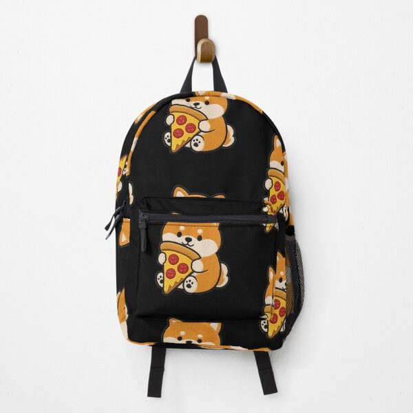 Item preview, Cute Shiba Inu with Pizza Embroidery designed and sold by ColorSplash123.