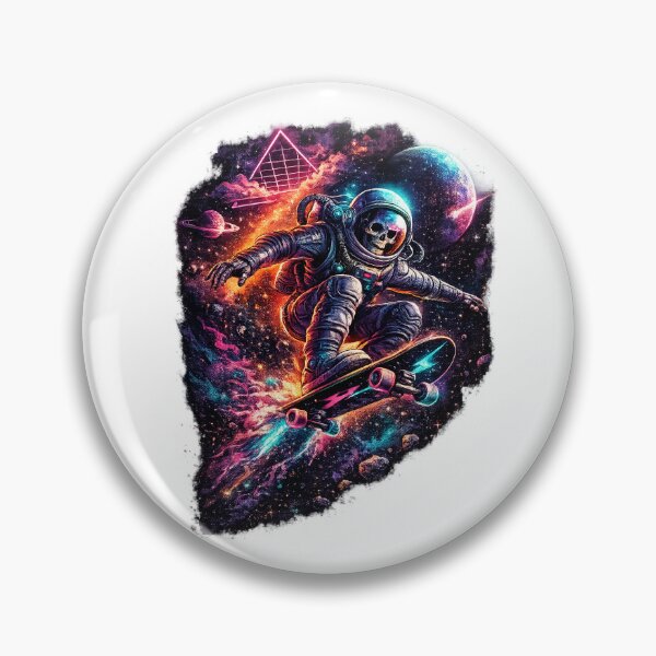 Item preview, Skateboarding in space  designed and sold by carlsmart1.